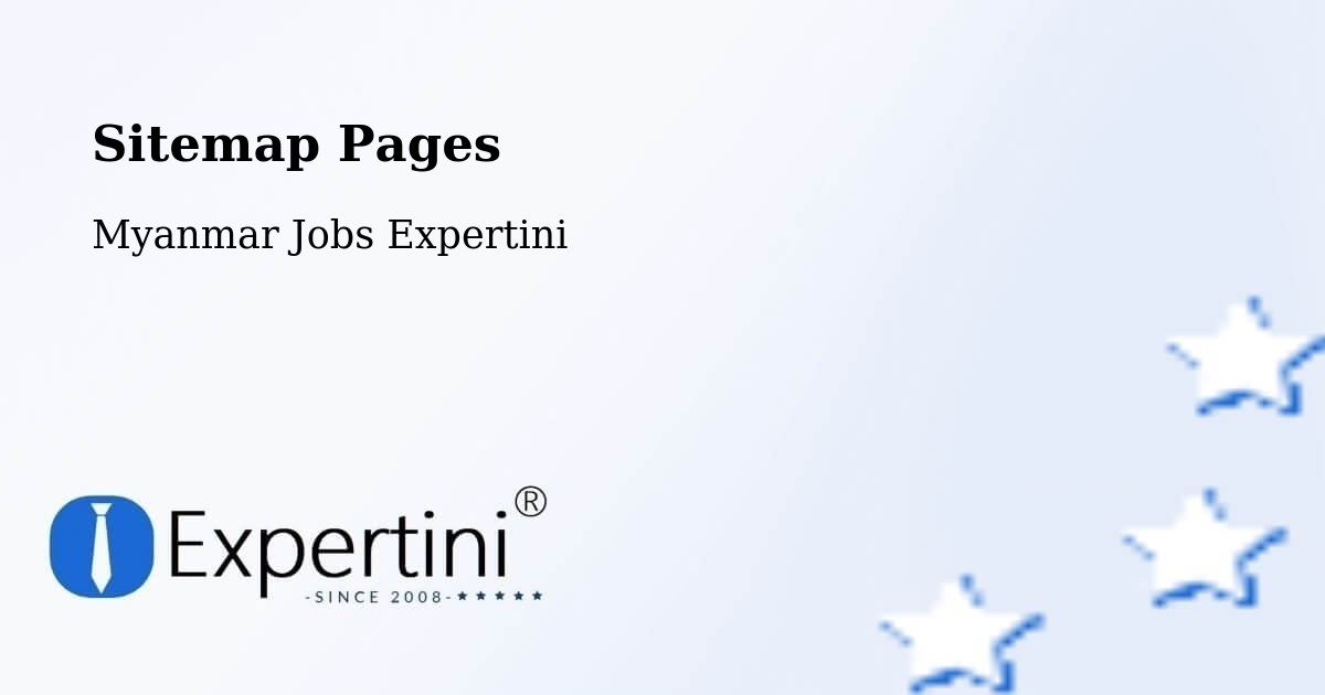 Sitemap Pages - Taungdwingyi - Myanmar Jobs Expertini